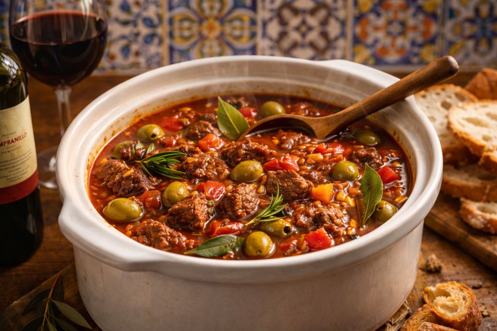 Crockpot Spanish Beef Stew