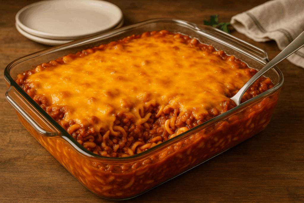 Sloppy Joe Casserole
