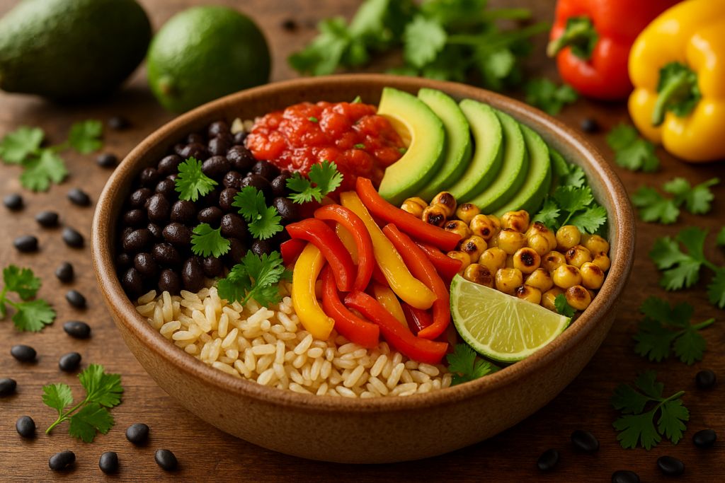 Easy Vegan Burrito Bowl