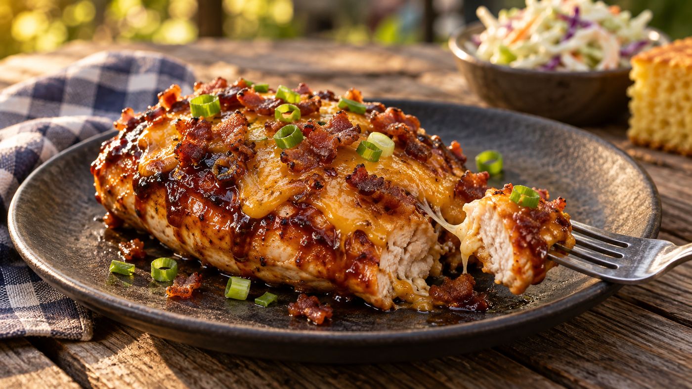 Cowboy BBQ Bacon Cheddar Chicken