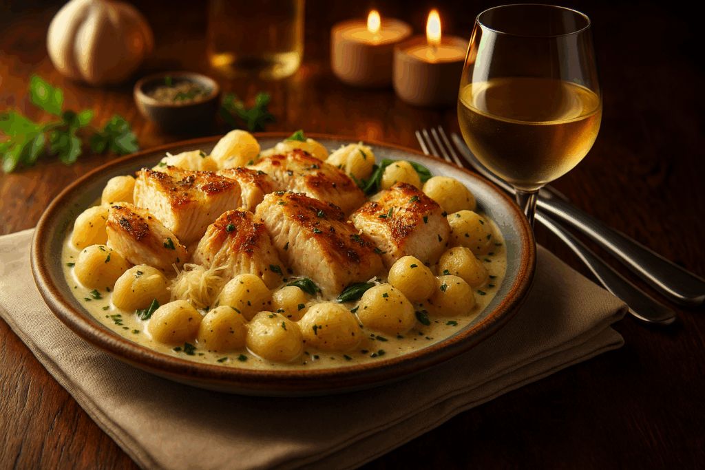 Asiago Chicken & Gnocchi