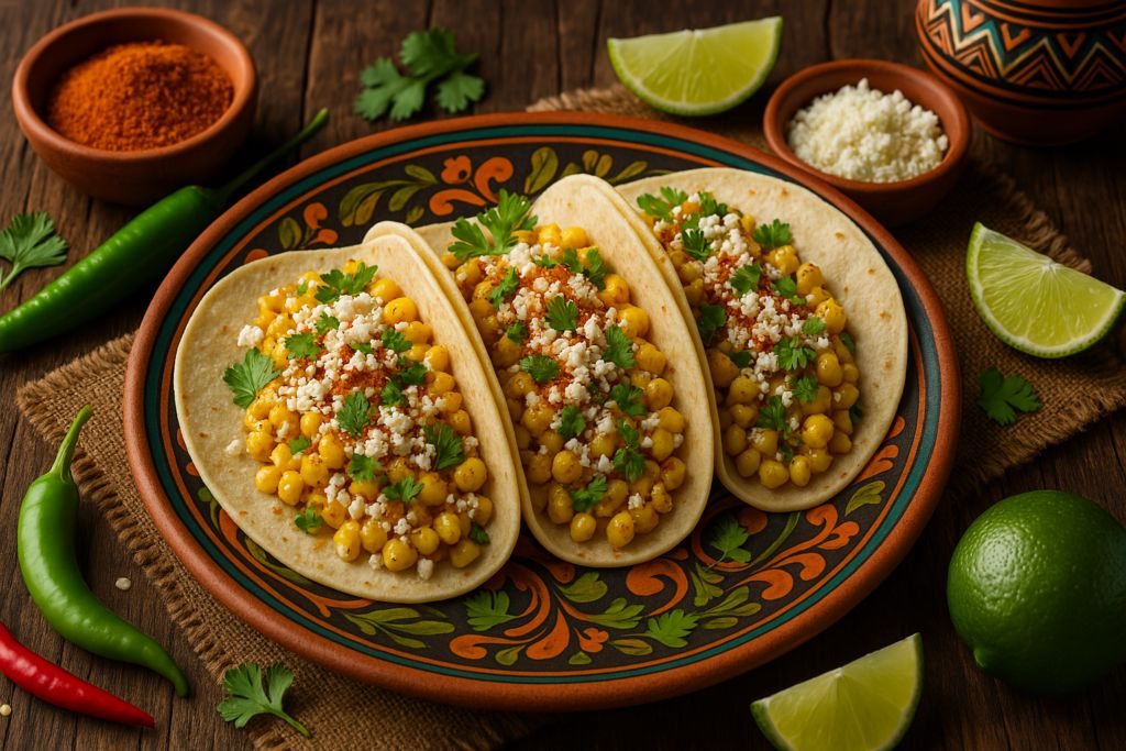 Mexican Street Corn Tacos