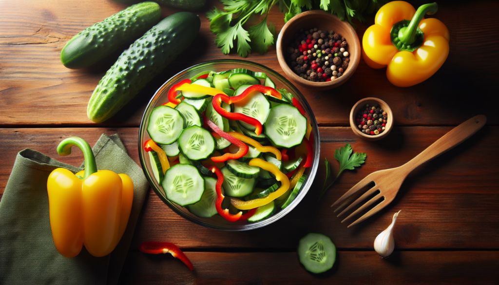 Cucumber Sweet Pepper Salad