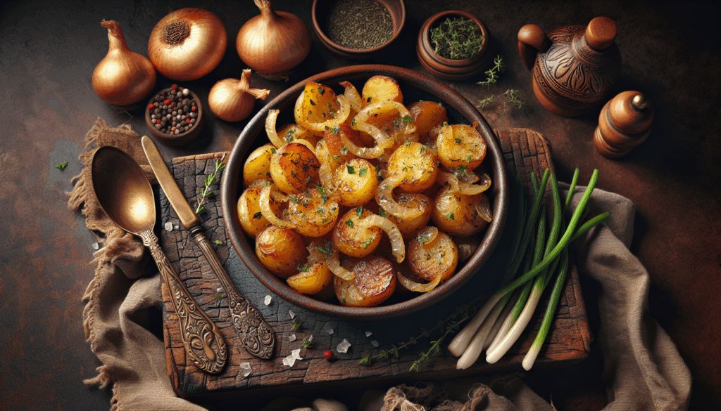 French Onion Potatoes