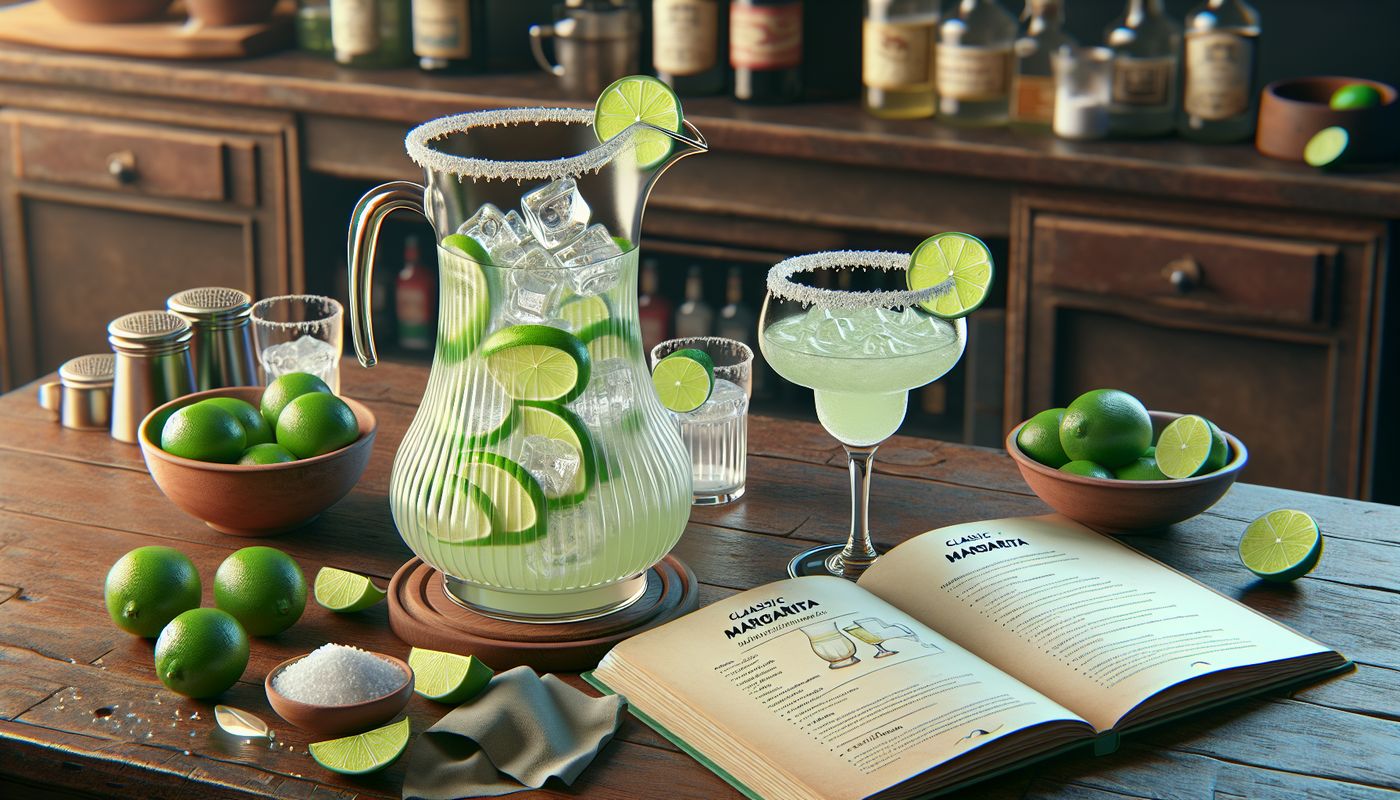 Classic Margarita Pitcher Cocktail Recipe