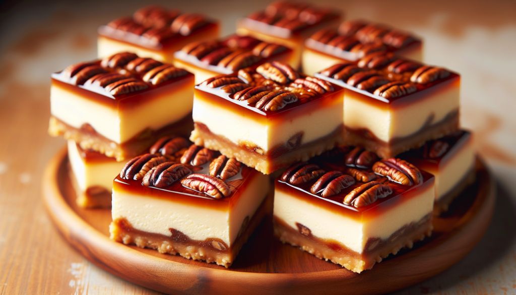 Pecan Pie Cheesecake Bars