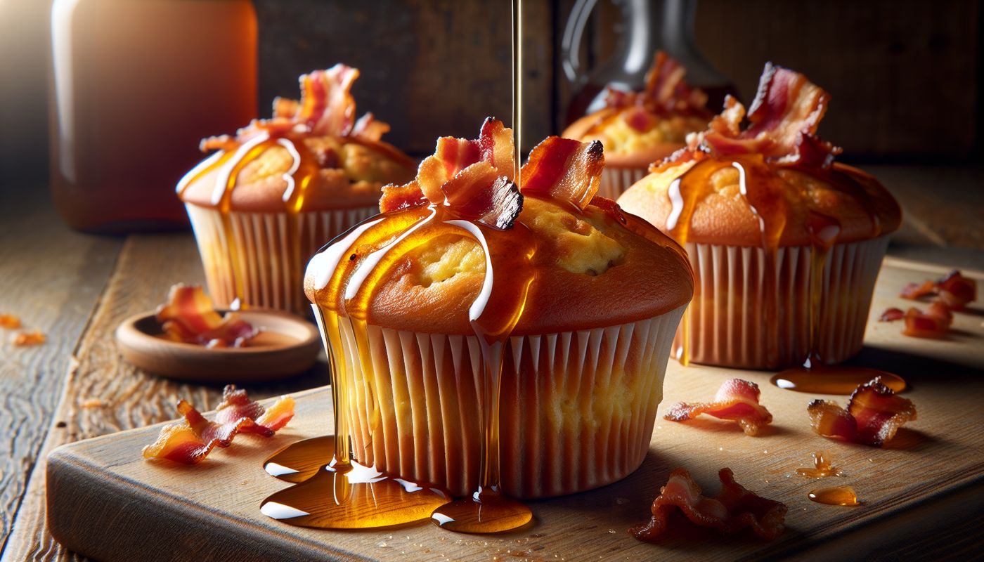 Maple Bacon Pancake Muffins
