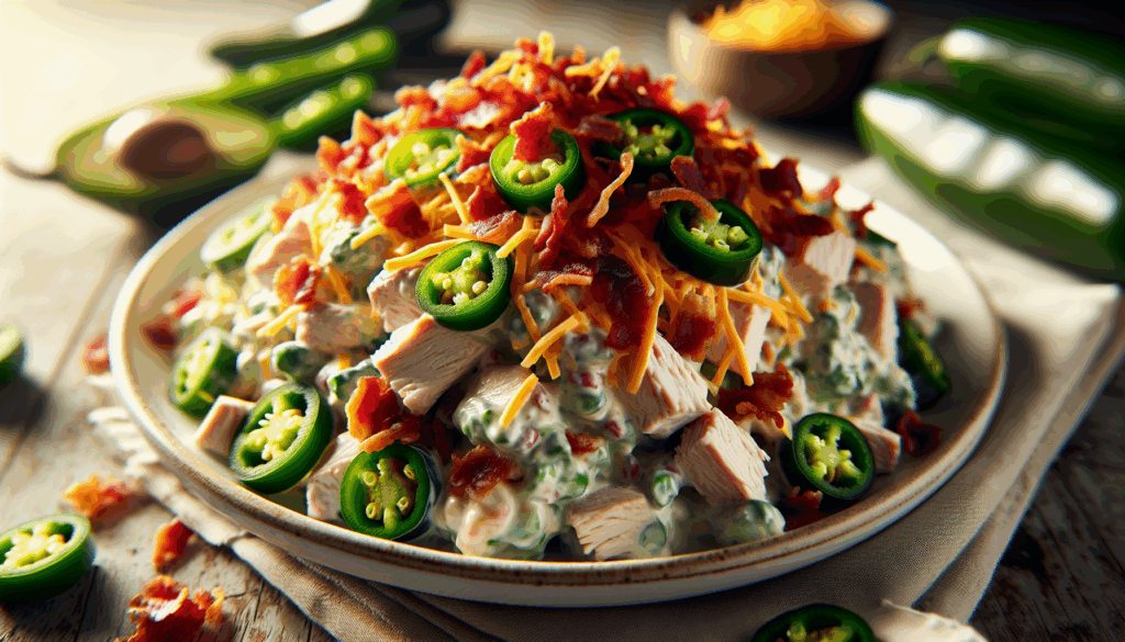 Jalapeño Popper Chicken Salad