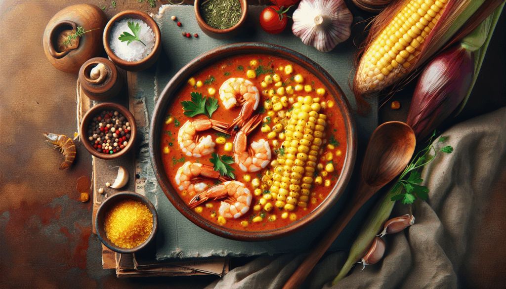 New Orleans Shrimp and Corn Bisque