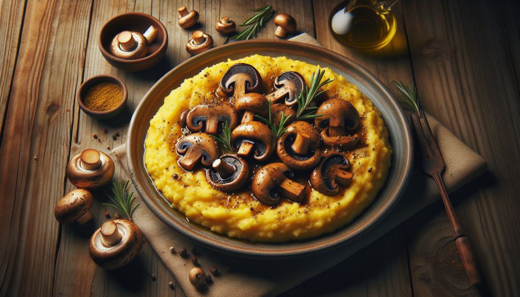 Italian Polenta with Mushrooms