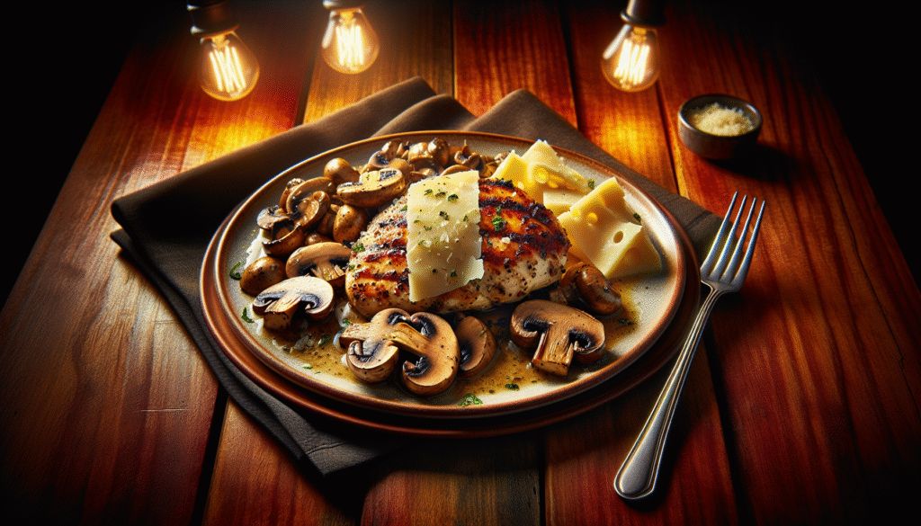 Mushroom Asiago Chicken