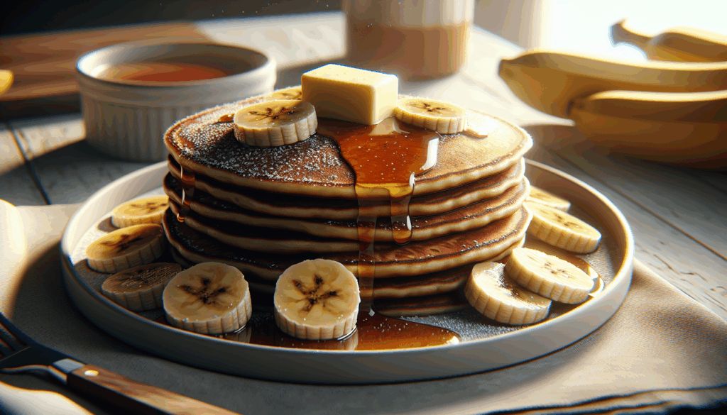 Brown Sugar Banana Pancakes