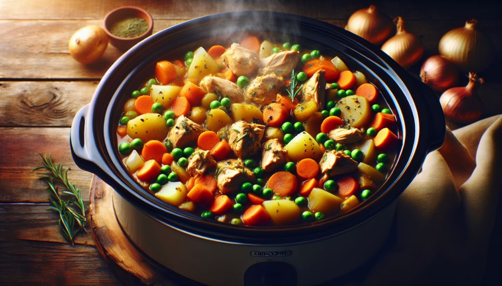 Crockpot Healthy Chicken Stew