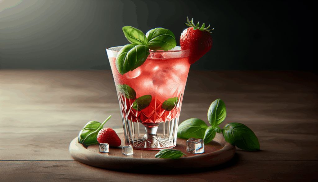 Strawberry Basil Margarita