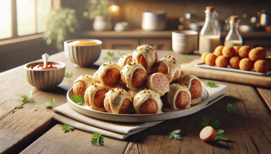 Rotel Cream Cheese Sausage Balls