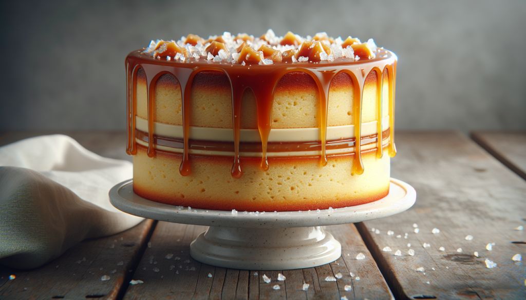 Salted Caramel Butter Cake