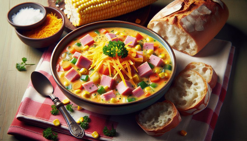 Cheesy Ham Chowder