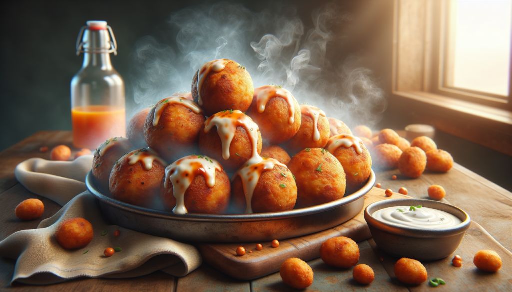 Buffalo Chicken Bombs