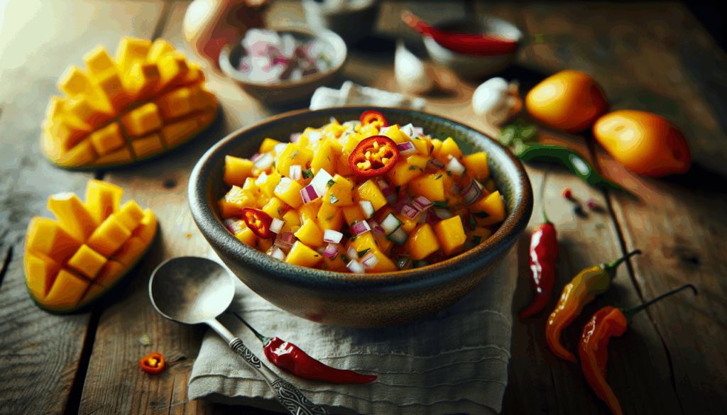 Mango Habanero Salsa