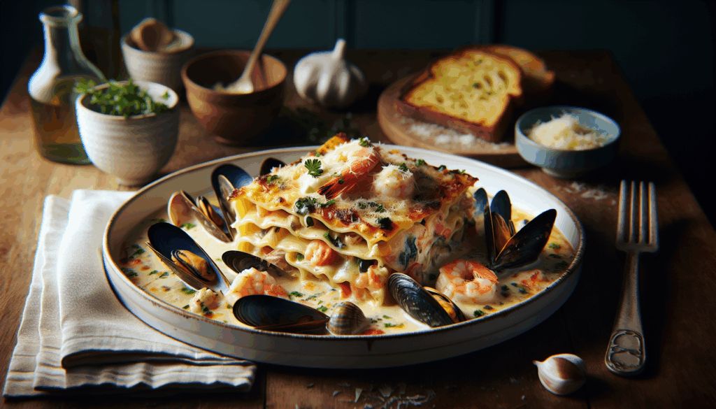Seafood Lasagna