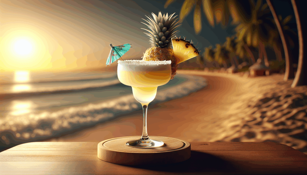 Pineapple Coconut Margarita