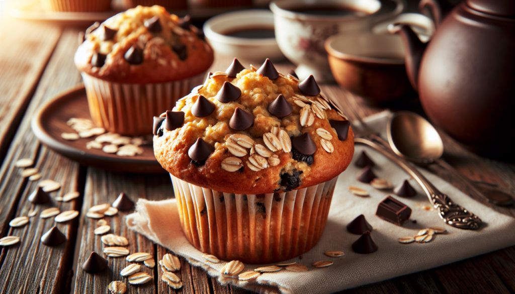 Oatmeal Chocolate Chip Muffins