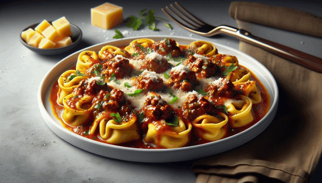 Beef Enchilada Tortellini
