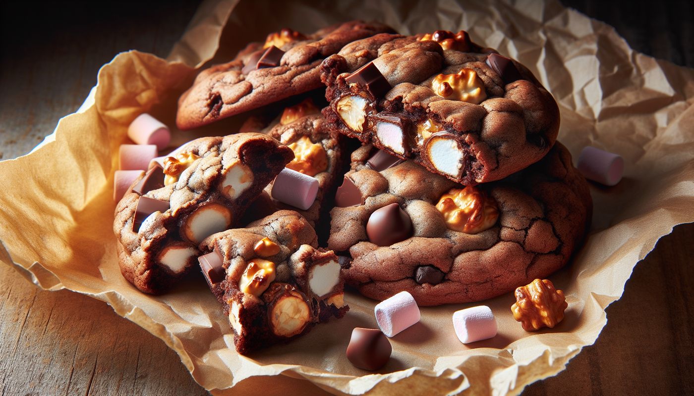 Rocky Road Cookies