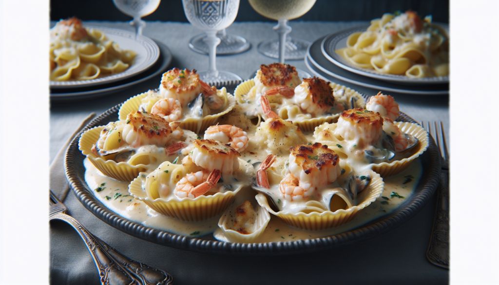 Seafood Stuffed Shells