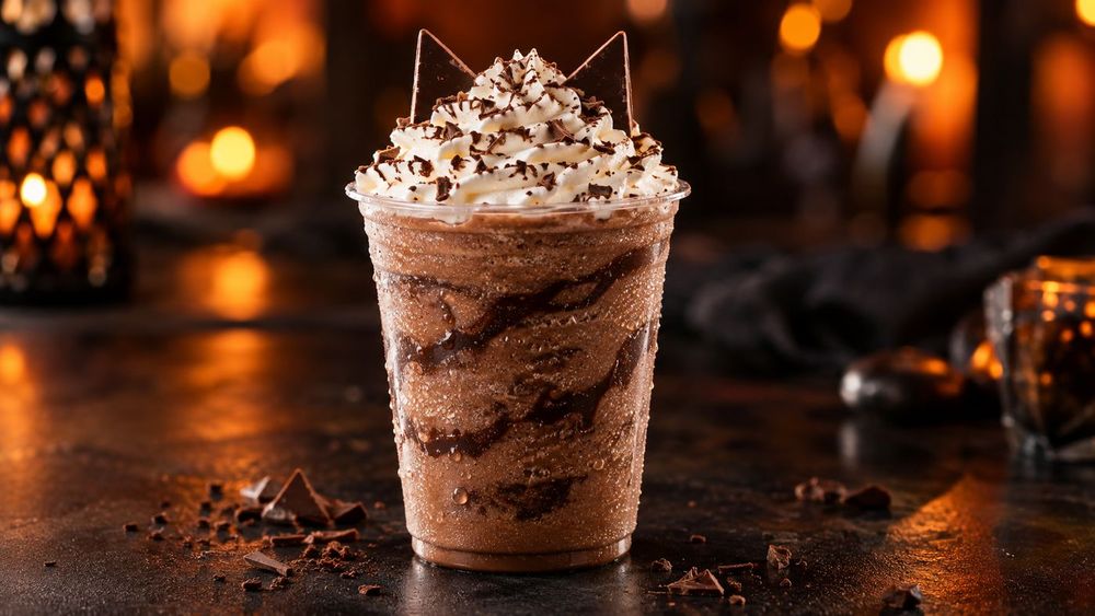 Starbucks Debuts New Black Cat Frappuccino
