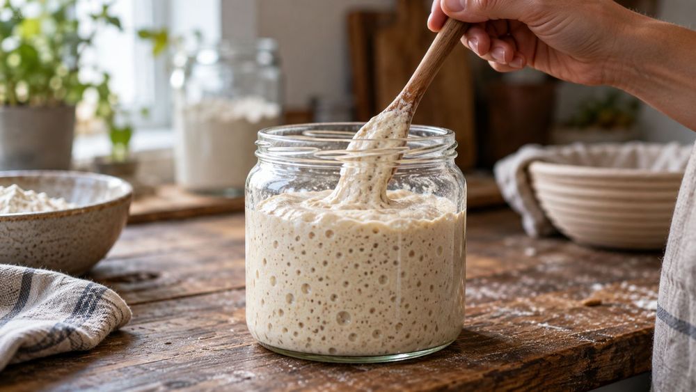 Why Sourdough Starter Actually Works (And What's Living Inside It)
