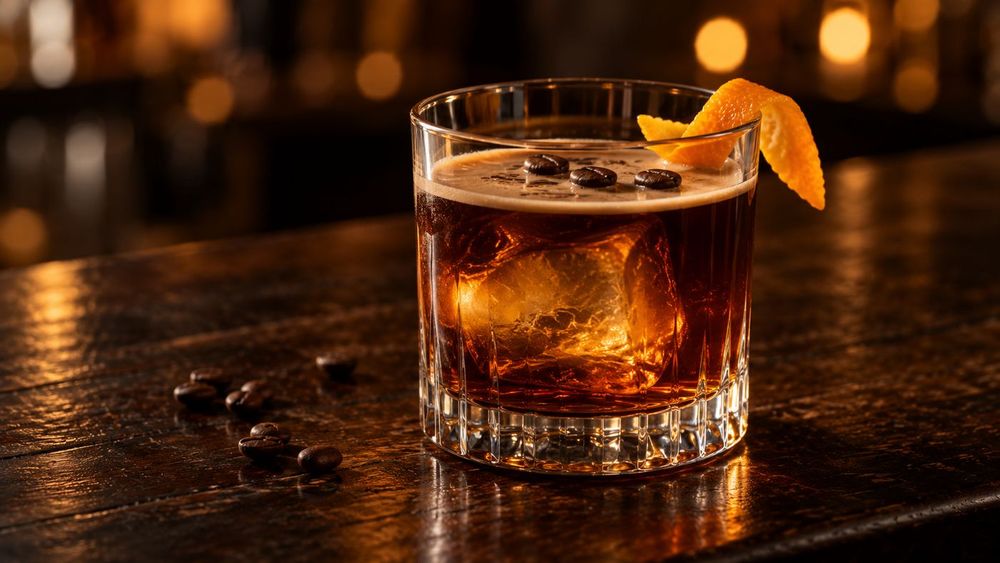 Bourbon Espresso Old Fashioned