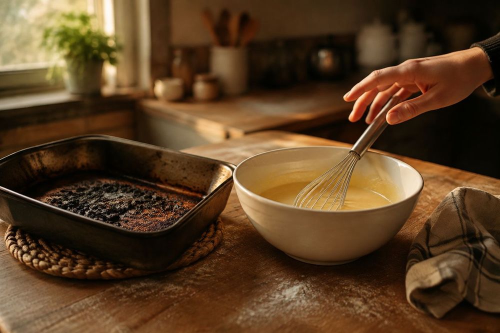 The Best Cooks Usually Started by Burning Everything