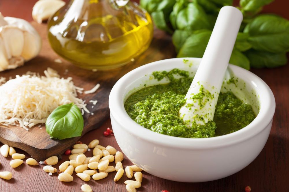 Why Your Homemade Pesto Turns Brown in an Hour