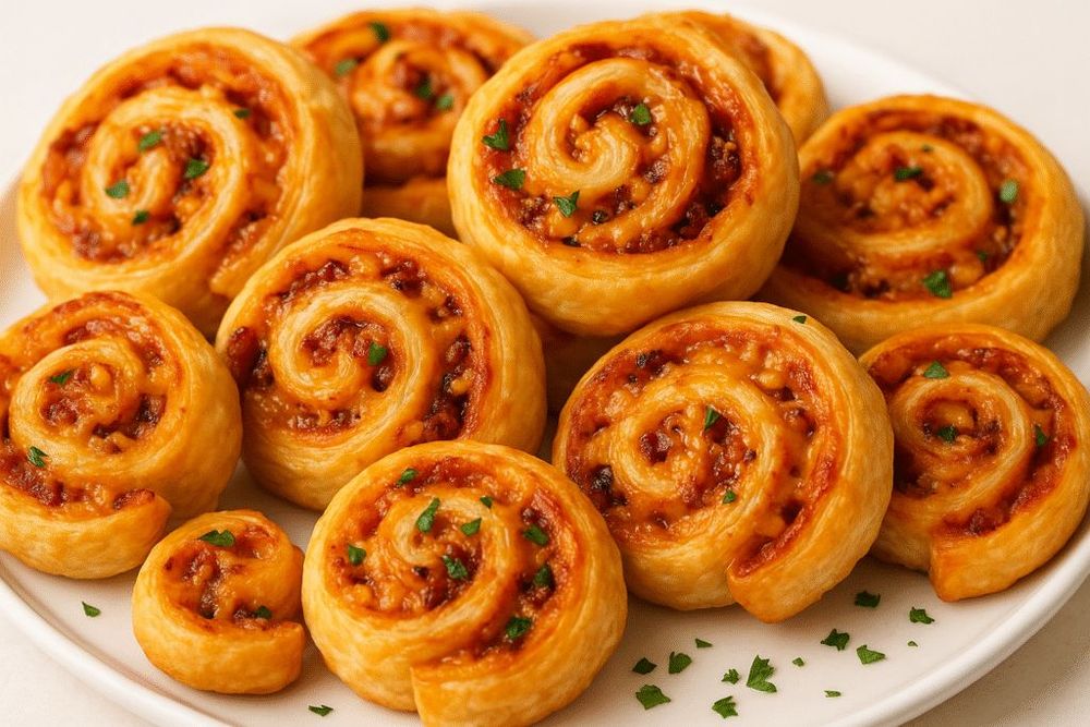 BBQ Chicken Pinwheels
