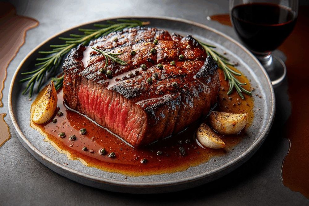 Cajun Butter Bourbon Steak