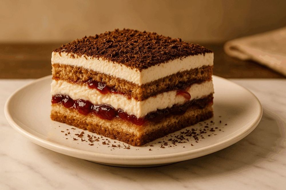 Cherry Amaretto Tiramisu