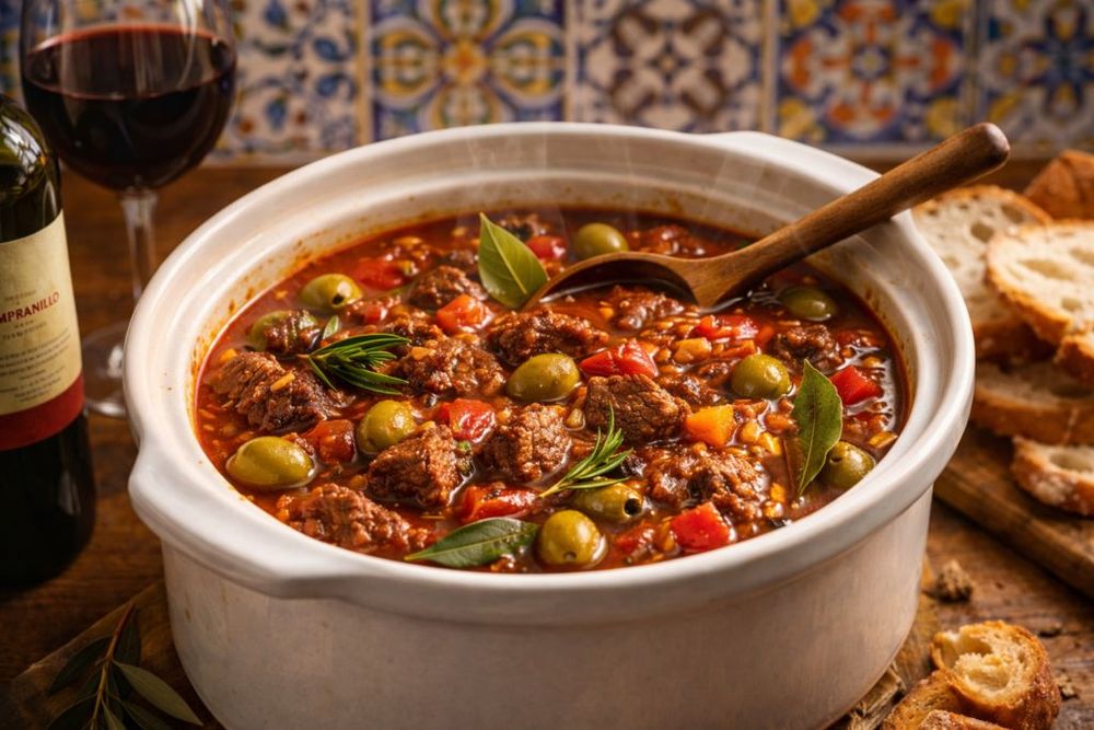 Crockpot Spanish Beef Stew
