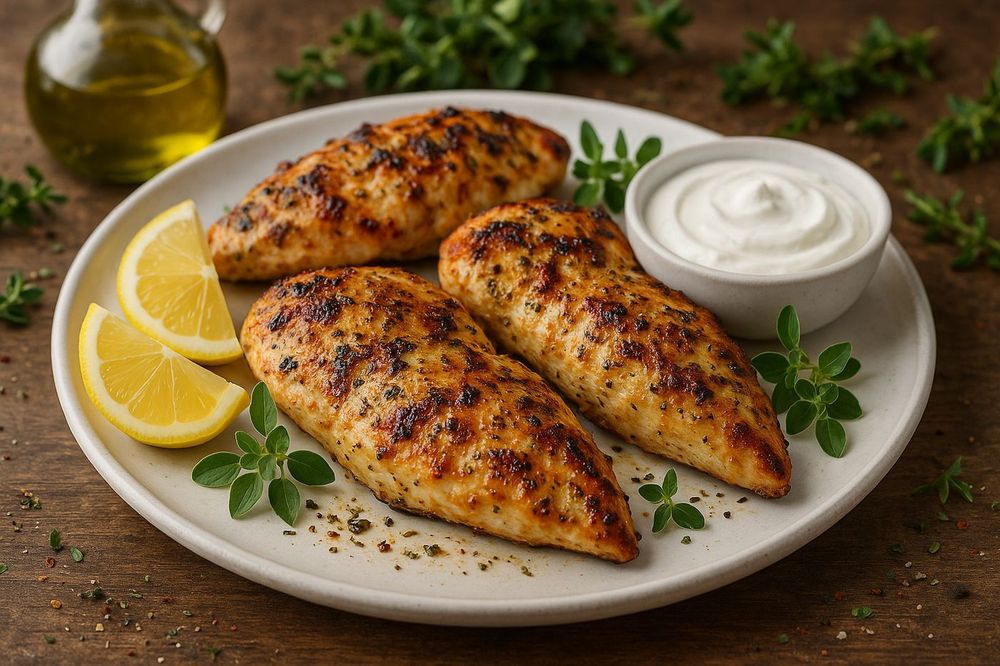 Greek Yogurt Marinated Chicken