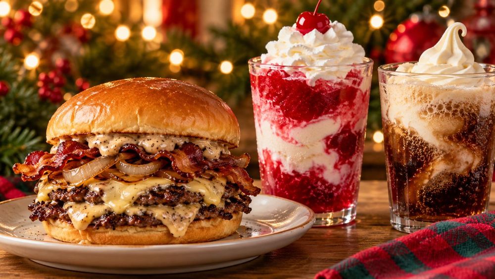 Sonic Skips Ahead to Winter With a New Smasher, a Santa Slush Float, and Two New Soda Drinks