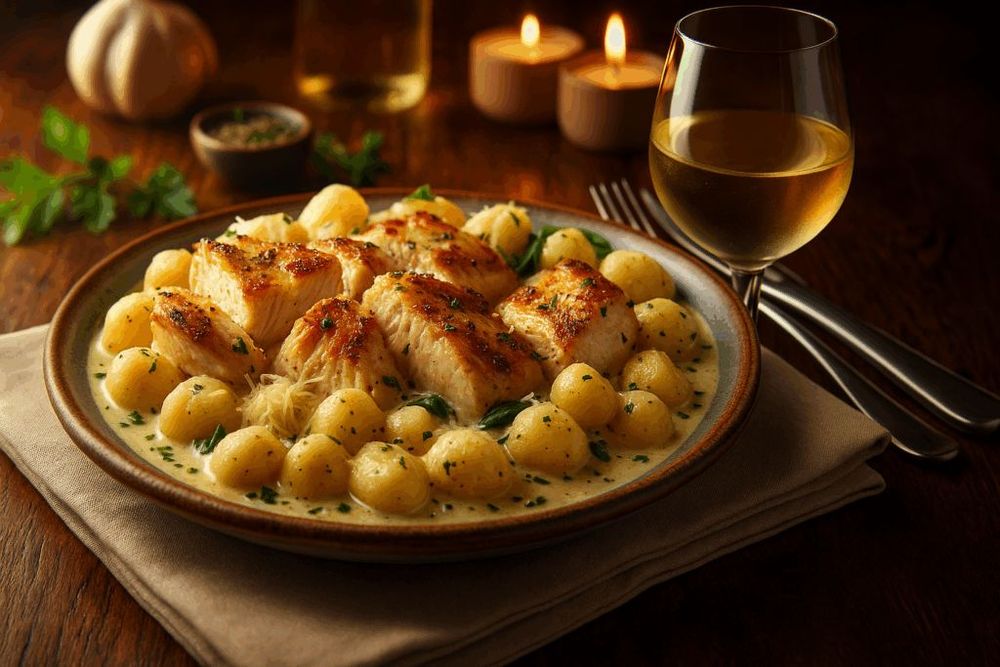 Asiago Chicken & Gnocchi