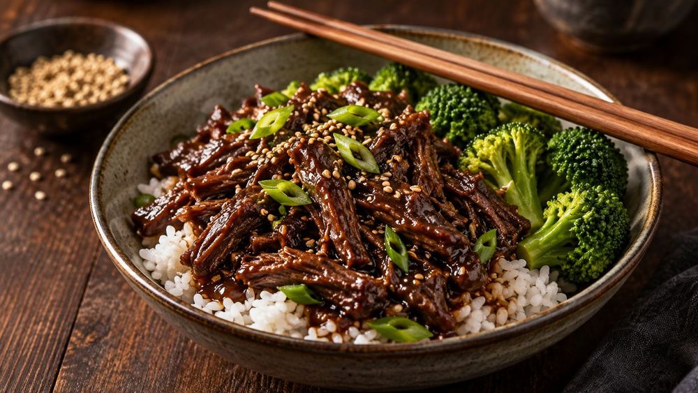 Slow Cooker Korean Beef