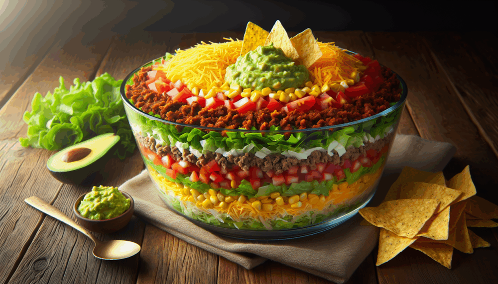 Seven Layer Taco Salad