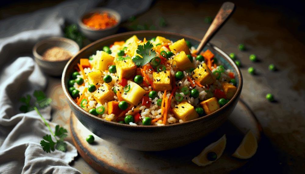 Vegan Pineapple Fried Rice