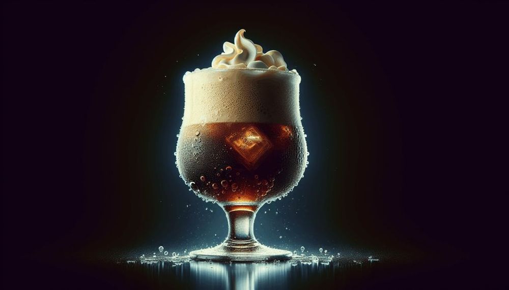 Creamy Root Beer Rum Cocktail