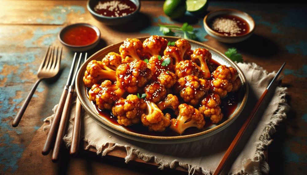 Sticky Korean Cauliflower