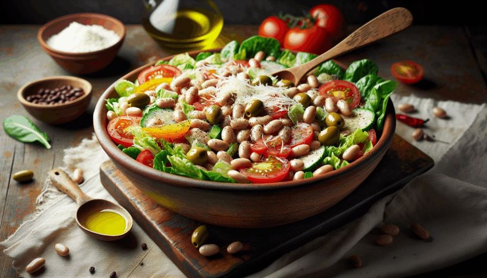 Italian Grinder Bean Salad