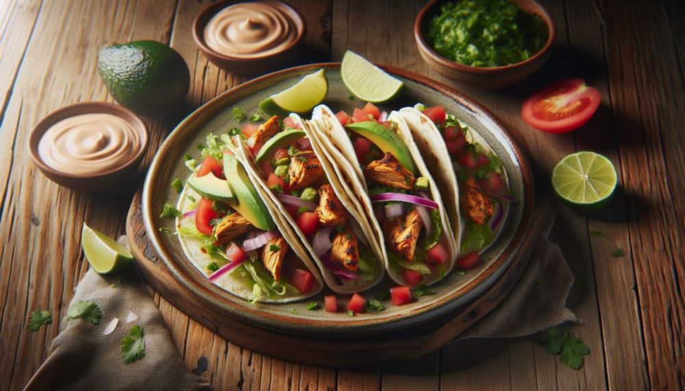 Baja Chicken Tacos