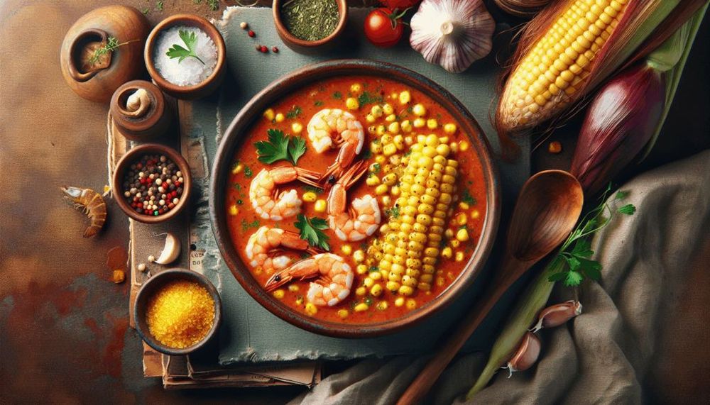 New Orleans Shrimp and Corn Bisque