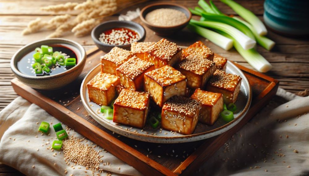 Crispy Sesame Tofu